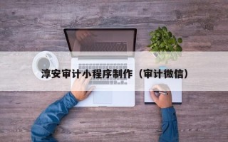 嘉鱼淳安审计小程序制作（审计微信）